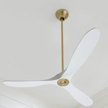 Load image into Gallery viewer, Maverick Ceiling Fan in Detail.
