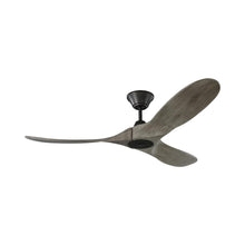 Load image into Gallery viewer, Maverick II Ceiling Fan in Aged Pewter/Light Grey Weathered Oak (52-Inch).
