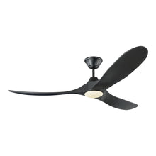 Load image into Gallery viewer, Maverick II Ceiling Fan in Matte Black (60-Inch).
