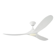 Load image into Gallery viewer, Maverick II Ceiling Fan in Matte White (60-Inch).
