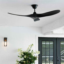 Load image into Gallery viewer, Maverick II Ceiling Fan in living room.
