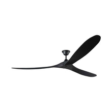 Load image into Gallery viewer, Maverick Super Max Ceiling Fan in Matte Black/Matte Black.
