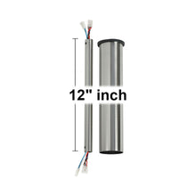 Load image into Gallery viewer, Minimalist Downrod in Brushed Steel (12 Inches).
