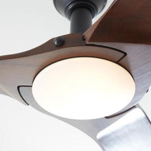 Load image into Gallery viewer, Minimalist LED Ceiling Fan in Detail.
