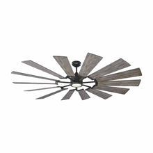 Load image into Gallery viewer, Prairie LED Ceiling Fan in Aged Pewter (72-Inch).
