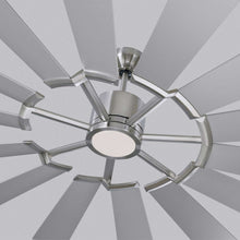 Load image into Gallery viewer, Prairie LED Ceiling Fan in Detail.
