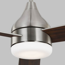 Load image into Gallery viewer, Streaming Indoor / Outdoor LED Ceiling Fan in Detail.
