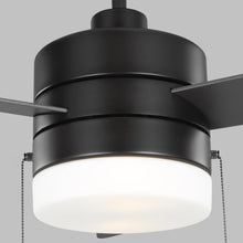 Load image into Gallery viewer, Syrus LED Ceiling Fan in Detail.
