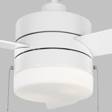 Load image into Gallery viewer, Syrus LED Ceiling Fan in Detail.
