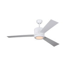 Load image into Gallery viewer, Vision LED Ceiling Fan in Matte White (52-Inch).
