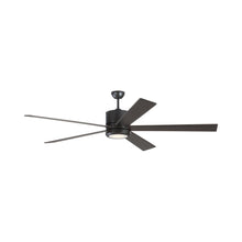 Load image into Gallery viewer, Vision LED Ceiling Fan in Oil Rubbed Bronze (72-Inch).
