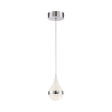 Load image into Gallery viewer, Moonshot LED Mini Pendant Light in Chrome.
