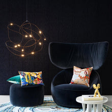 Load image into Gallery viewer, Flock of Light LED Chandelier in living room.
