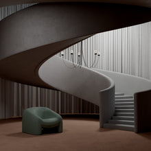 Load image into Gallery viewer, Gravity LED Chandelier in stairs.
