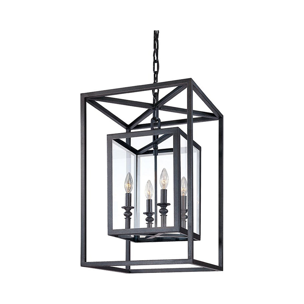 Morgan Chandelier in Deep Bronze (4-Light).