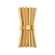Load image into Gallery viewer, Moxy Wall Light in Gold Leaf/Single.
