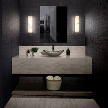 Load image into Gallery viewer, Museo LED Bath Vanity Light in bathroom.

