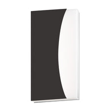 Load image into Gallery viewer, Nami Outdoor LED Wall Light in Textured Bronze.

