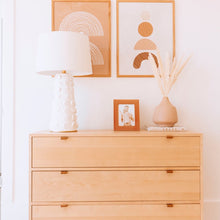Load image into Gallery viewer, Naomi Table Lamp in living room.

