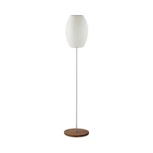 Load image into Gallery viewer, Nelson® Cigar Lotus Floor Lamp in Small / Walnut
