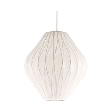 Load image into Gallery viewer, Nelson® Pear Crisscross Bubble Pendant Light.

