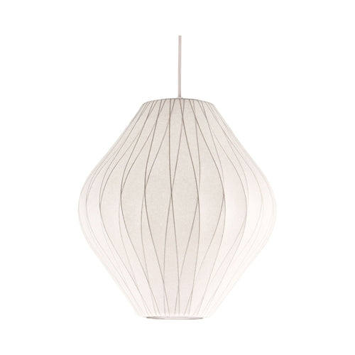 Nelson® Pear Crisscross Bubble Pendant Light.