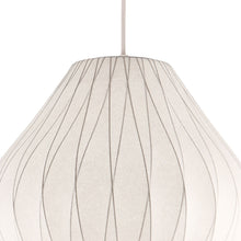 Load image into Gallery viewer, Nelson® Pear Crisscross Bubble Pendant Light in Detail
