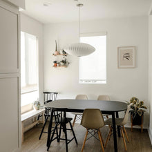 Load image into Gallery viewer, Nelson® Saucer Bubble Pendant Light Over Table
