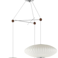 Load image into Gallery viewer, Nelson® Triple Bubble Lamp Fixture in Detail.
