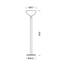 Load image into Gallery viewer, AM2Z Floor Lamp - line drawing.
