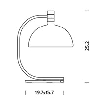 Load image into Gallery viewer, AS1C Table Lamp - line drawing.
