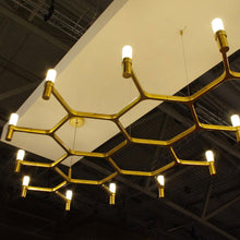 Load image into Gallery viewer, Crown Plana Mega Pendant Light in Detail.

