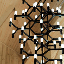 Load image into Gallery viewer, Crown Summa LED Chandelier in Detail.
