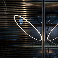 Load image into Gallery viewer, Ellisse LED Major Pendant Light in Detail.
