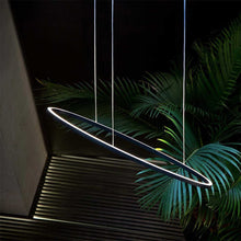 Load image into Gallery viewer, Ellisse LED Major Pendant Light in Detail.
