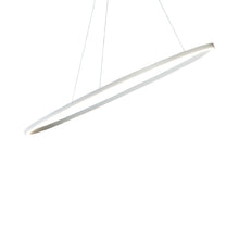 Load image into Gallery viewer, Ellisse LED Minor Pendant Light in White.
