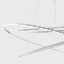 Load image into Gallery viewer, Ellisse LED Triple Pendant Light in Detail.
