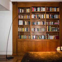Load image into Gallery viewer, Fox LED Floor Lamp in living room.
