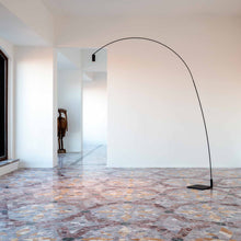 Load image into Gallery viewer, Fox LED Floor Lamp in living room.
