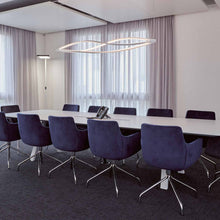Load image into Gallery viewer, In The Wind LED Pendant Light in office.
