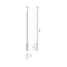 Load image into Gallery viewer, Linescapes LED Floor Lamp - line drawing.
