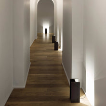 Load image into Gallery viewer, Mais Plus Que Cela Je Ne Peux Pas LED Floor Lamp in hallway.
