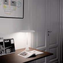 Load image into Gallery viewer, Panama LED Table Lamp in office.
