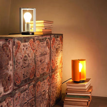 Load image into Gallery viewer, Pivotante à Poser Table Lamp in bedroom.
