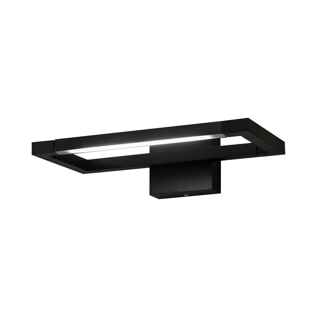 Spigolo LED Ceiling / Wall Light in Black.