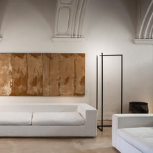 Load image into Gallery viewer, Spigolo LED Floor Lamp in living room.
