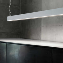 Load image into Gallery viewer, Tru LED Linear Pendant Light in Detail.
