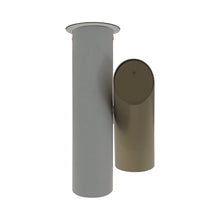 Load image into Gallery viewer, Tubes Large LED Ceiling Light in White/Light Gold.
