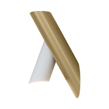 Load image into Gallery viewer, Tubes Large LED Wall Light in White/Light Gold.
