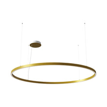 Load image into Gallery viewer, Zirkol LED Pendant Light in Gold (Circular/78.7 Inch/90W).

